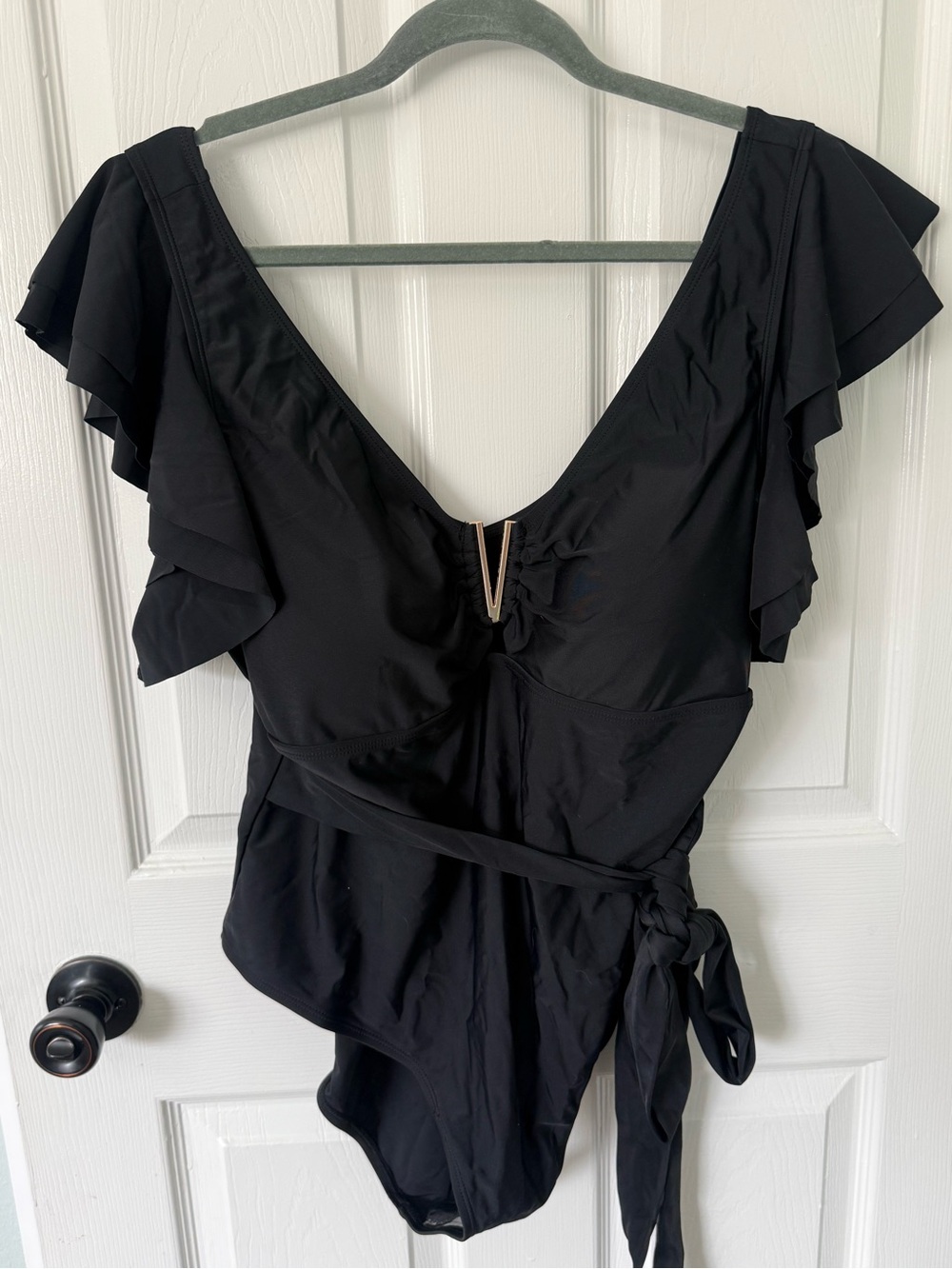 Chic Soul Black One Piece Swimsuit | 3XL